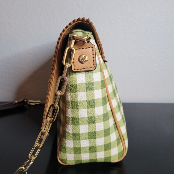 Tory Burch Kerrington Gingham Crossbody Bag - Picture 5 of 15